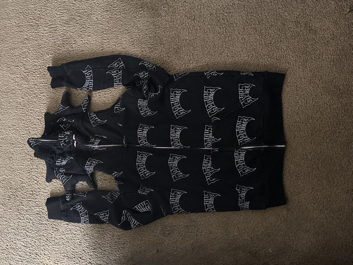 Glo Gang black and white glo gang hoodie Size US M / EU 48-50 / 2 - 4 Thumbnail