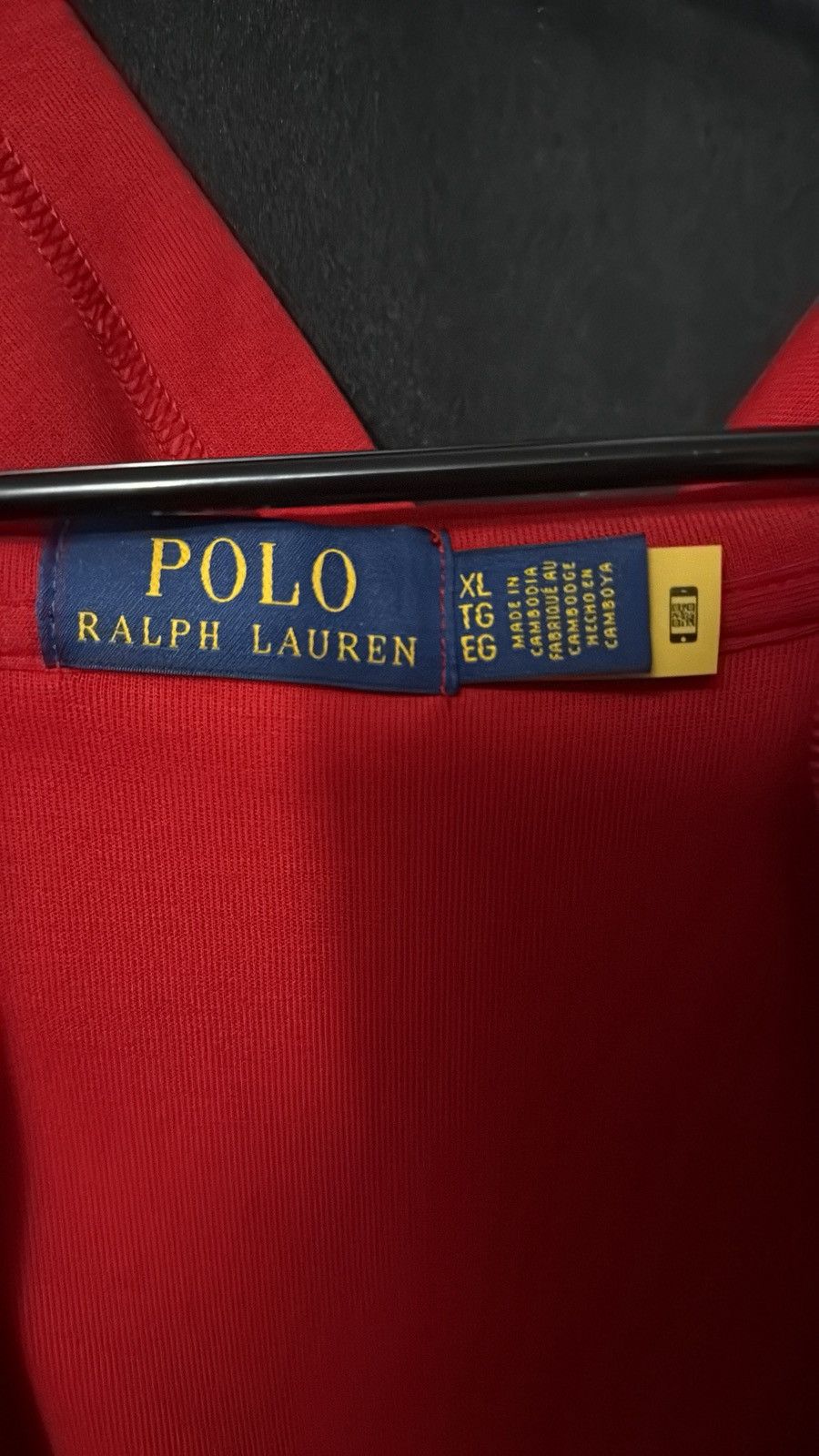 Polo Ralph Lauren Polo Ralph Lauren Men’s Red Hoodie Size US XL / EU 56 / 4 - 3 Thumbnail