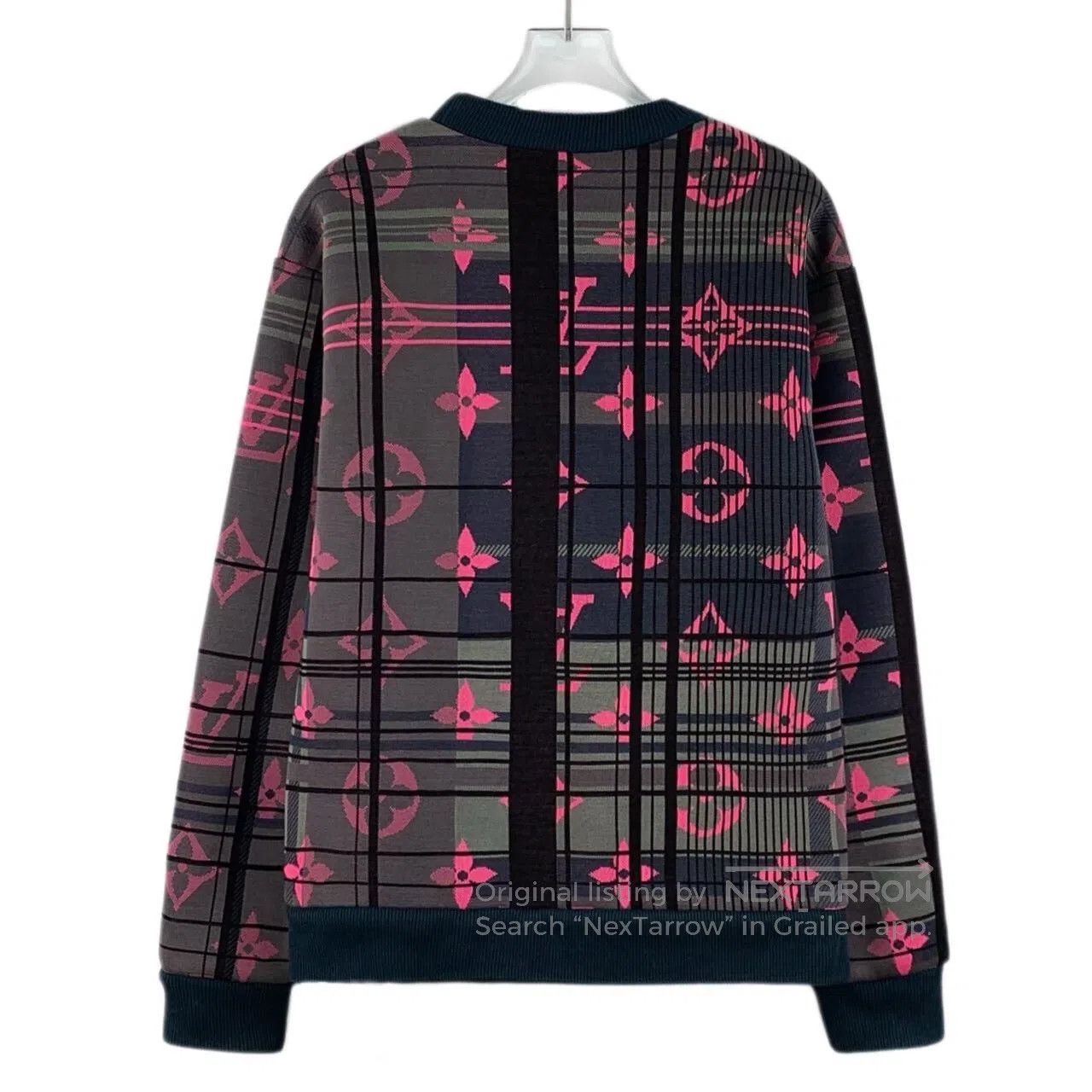 Louis Vuitton Louis Vuitton Colorful Logo Monogram Printed Crew Neck Lon Size US XS / EU 42 / 0 - 2 Thumbnail