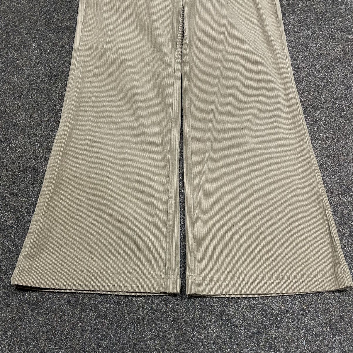 Vintage Vintage Y2K Cream Wide Leg Chino Pants Relaxed Fit Swag 29 Size US 29 - 3 Thumbnail