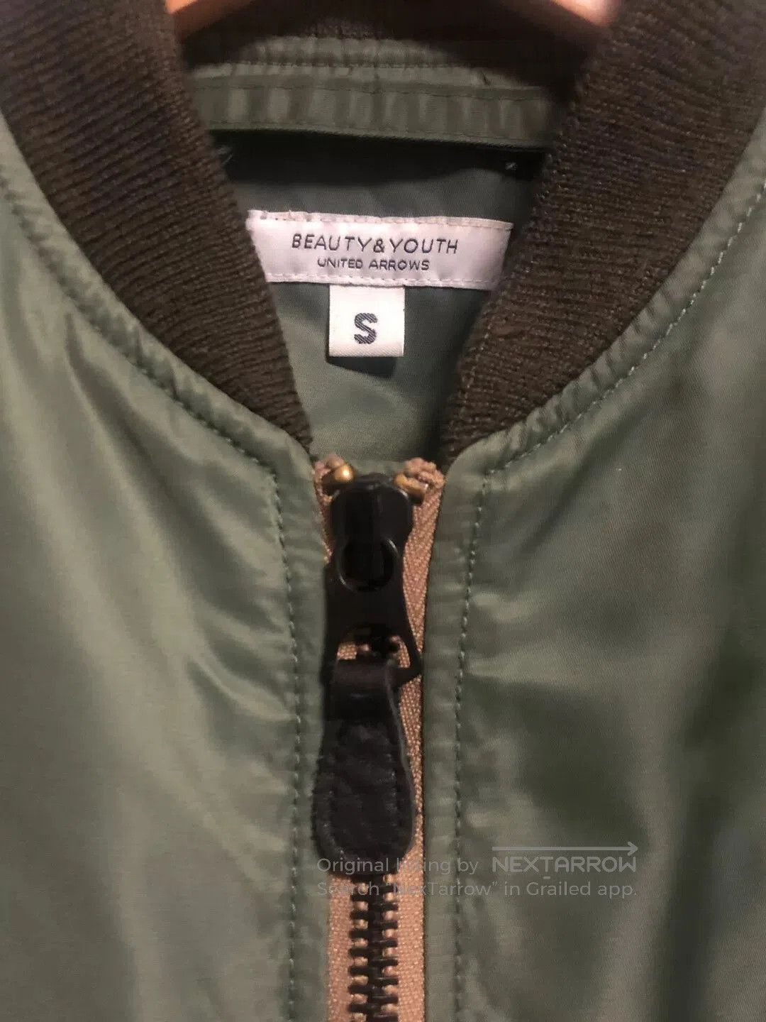 BEAUTY&YOUTH beauty & youth ma-1 green bomber jacket. Size US S / EU 44-46 / 1 - 3 Thumbnail