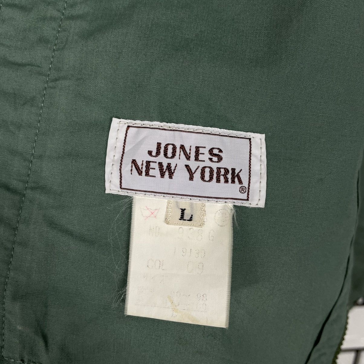 Jones New York Jones New York Stripe Hooded Jacket Size US M / EU 48-50 / 2 - 18 Thumbnail