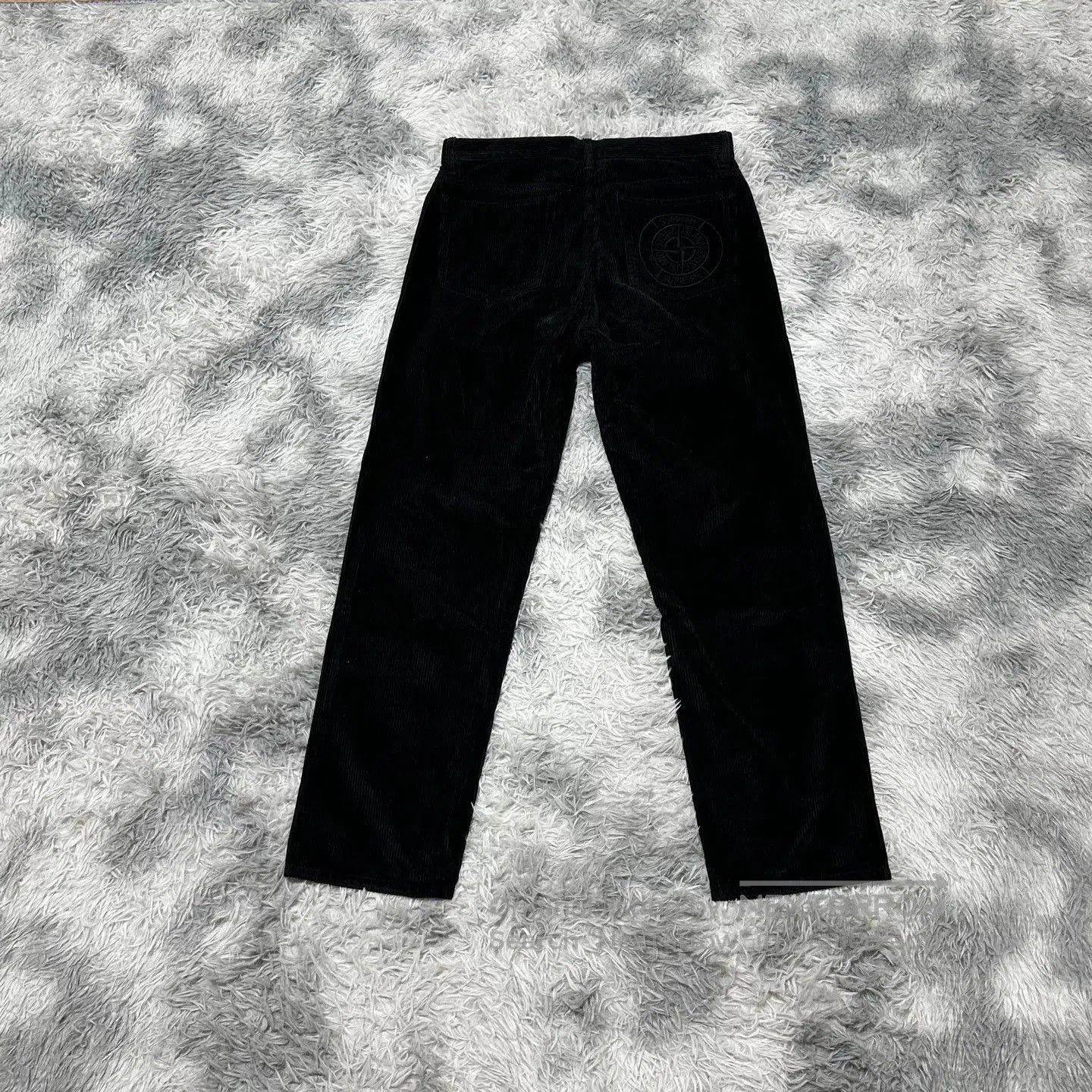 Stone Island stone island supreme corduroy pants black. Size US 30 / EU 46 - 2 Thumbnail