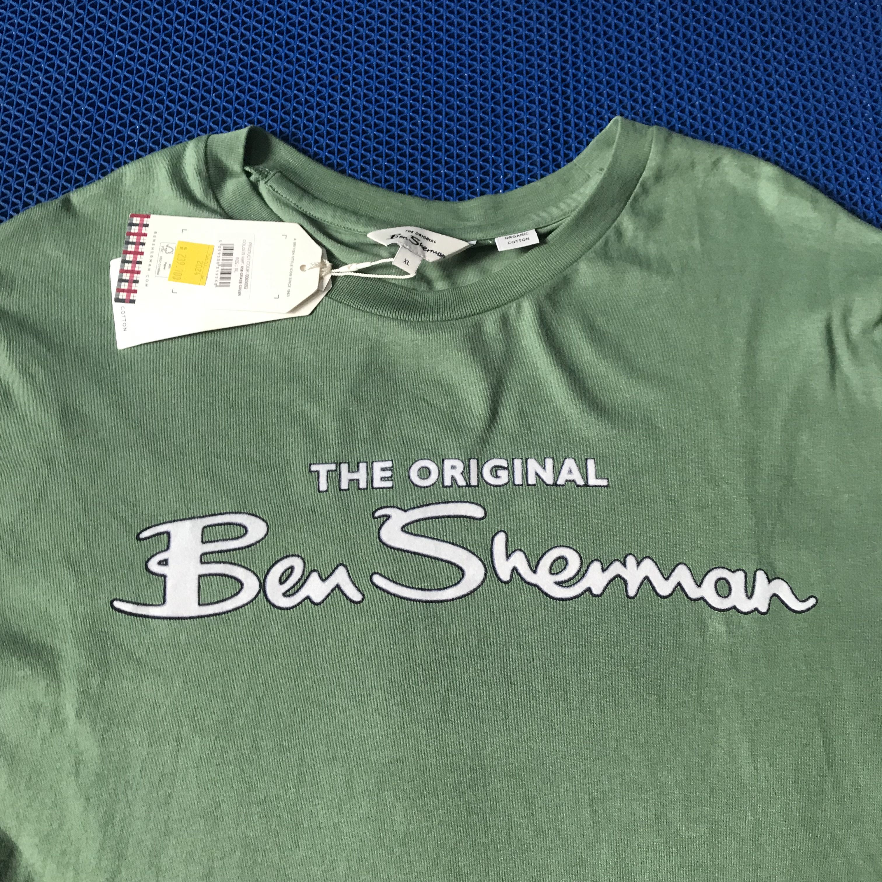 Ben Sherman Ben Sherman Signature logo tshirt Grass Green Size XL Bnwt Size US XL / EU 56 / 4 - 8 Thumbnail