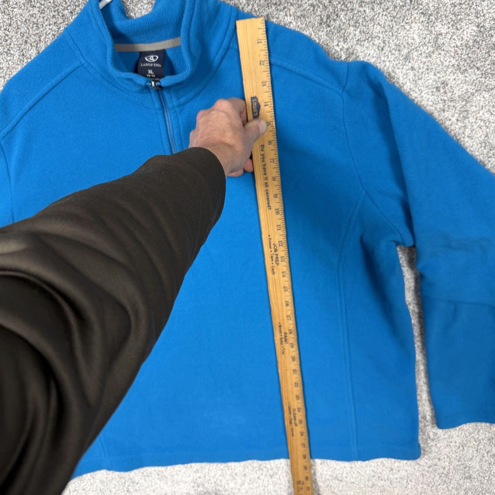 Lands' End Lands' End Pullover XL Blue Polartec Fleece Quarter Zip Outdoor Hiking Gorpcore Men XL Blue Pullover 1/4 Zip Raglan Mock Neck Zip Casual"} Size US XL / EU 56 / 4 - 2 Thumbnail