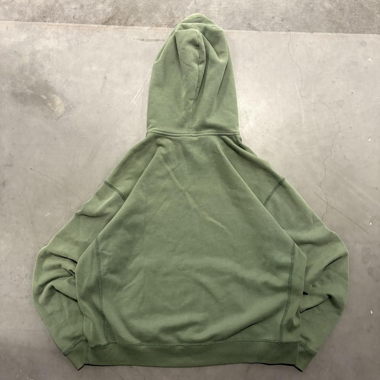 Abercrombie & Fitch Crazy Vintage Y2K/2000s Abercrombie And Fitch Green quality Streetwear Hoodie! Size US L / EU 52-54 / 3 - 3 Thumbnail