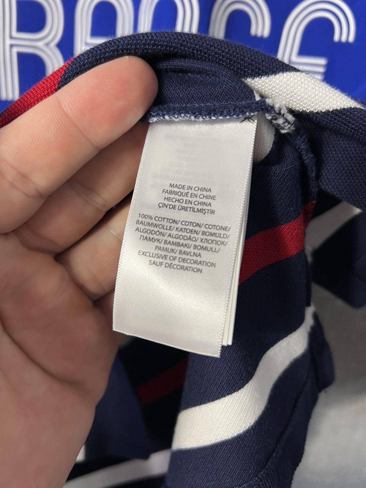 Polo Ralph Lauren × Vintage Rare Polo Ralph Lauren France 3 Big Logo Polo Shirt Size US XS / EU 42 / 0 - 9 Thumbnail