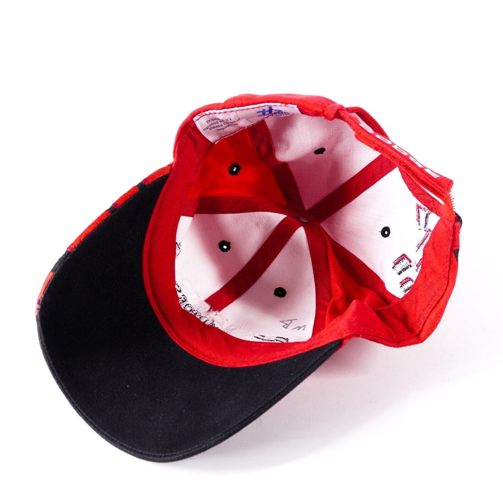 Other Dodge Motorsports Checkered Flag Baseball Hat Visor Cap Red Size ONE SIZE - 7 Thumbnail