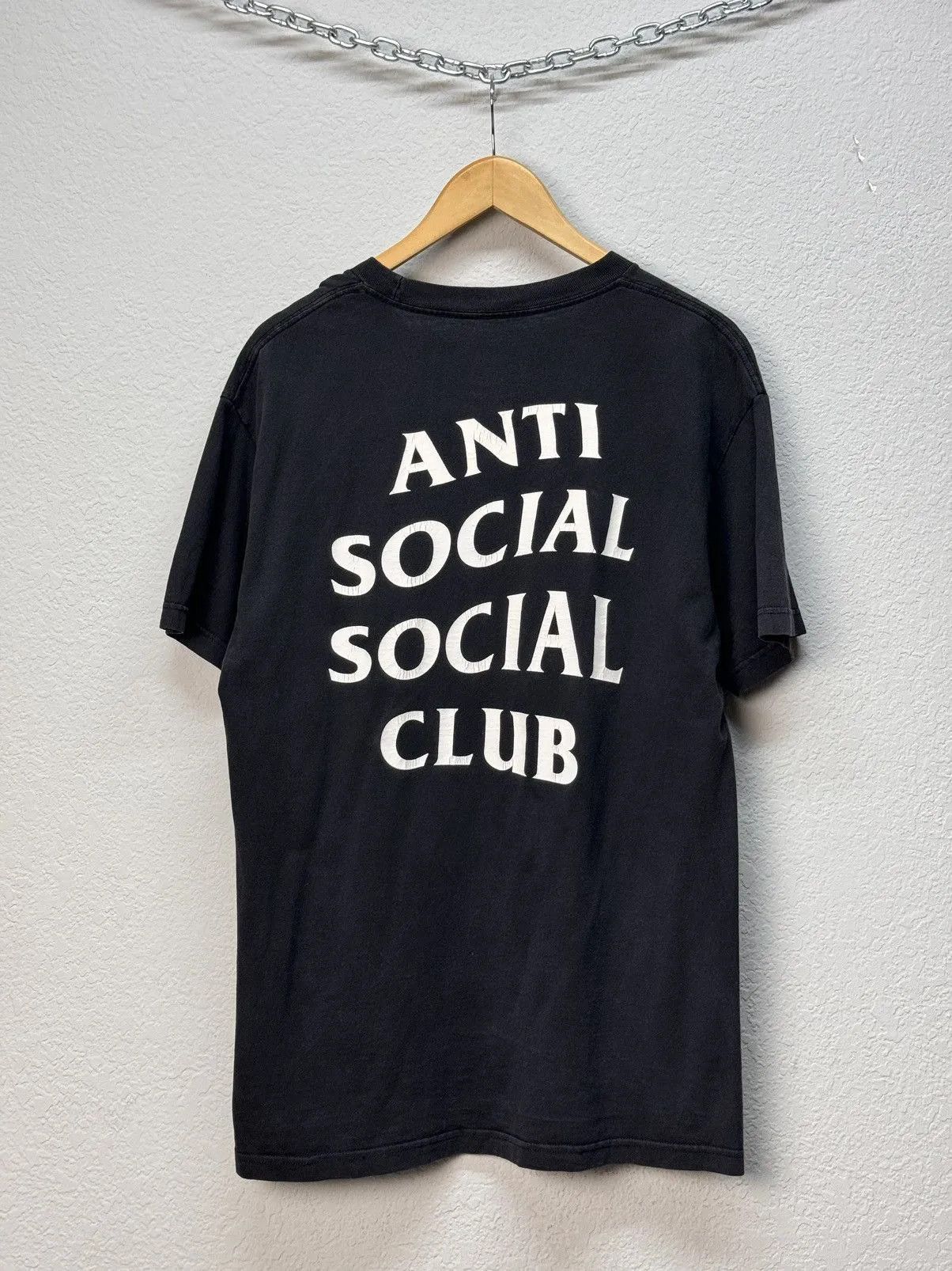 Anti Social Social Club 👉 Anti Social Social Club White Tee Vintage Y2K Size US M / EU 48-50 / 2 - 10 Thumbnail