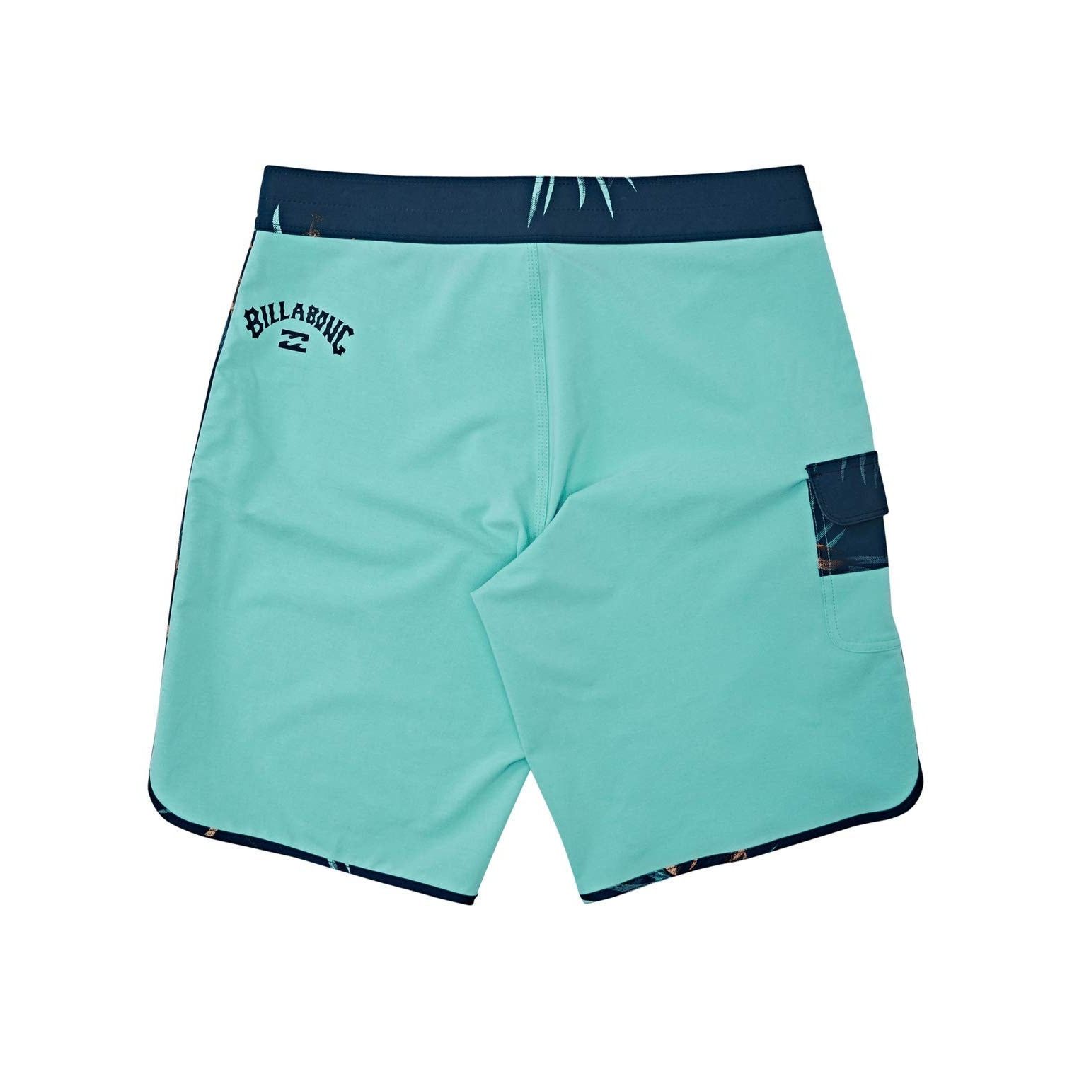 Billabong NEW Billabong Recycler 73 Pro Swim Shorts Aqua Green Mens 29 Size US 30 / EU 46 - 2 Thumbnail