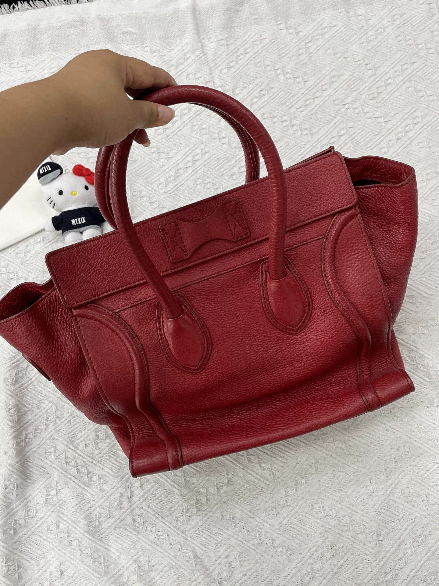 Celine Celine red smiley face handbag Size ONE SIZE - 2 Thumbnail