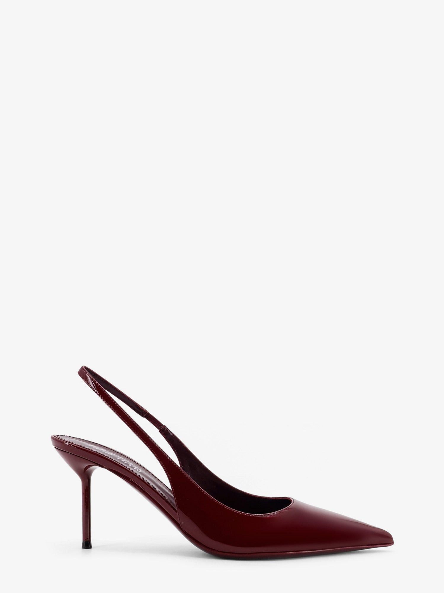 Paris Texas Lidia Slingback Patent Leather Pumps Shoes, Women's (Size 7.5)