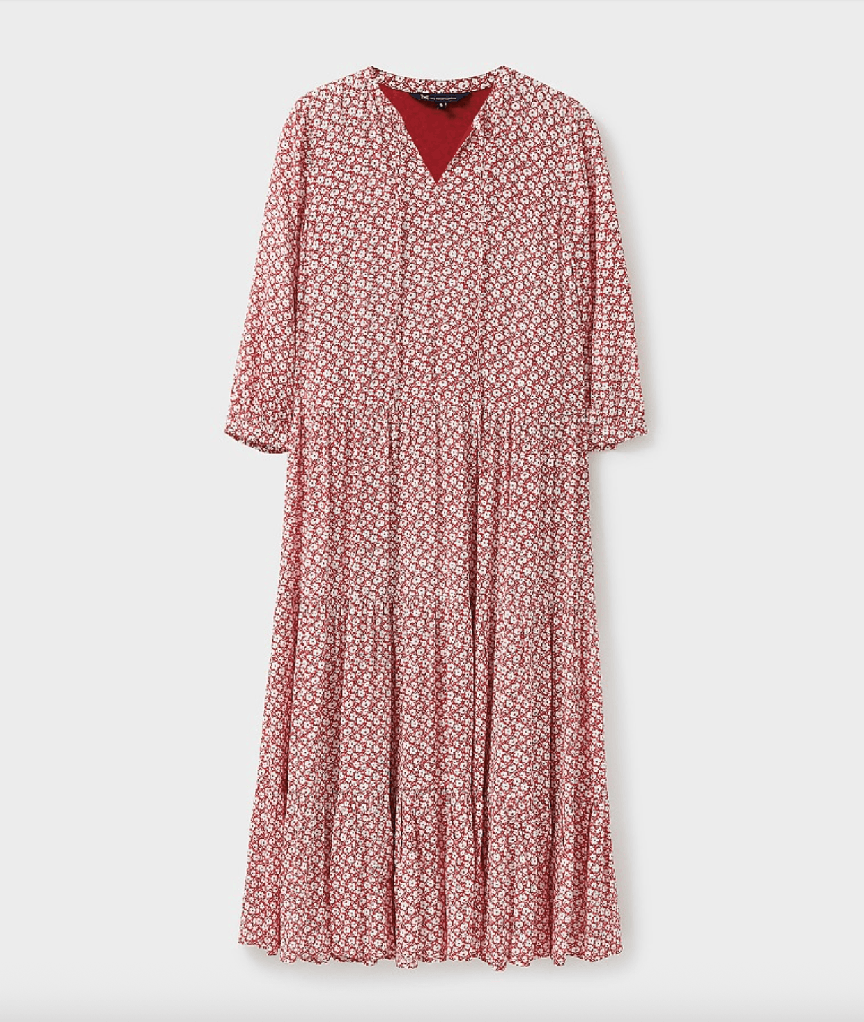 Other Print Tiered Maxi Dress Size L / US 10 / IT 46 - 1 Thumbnail