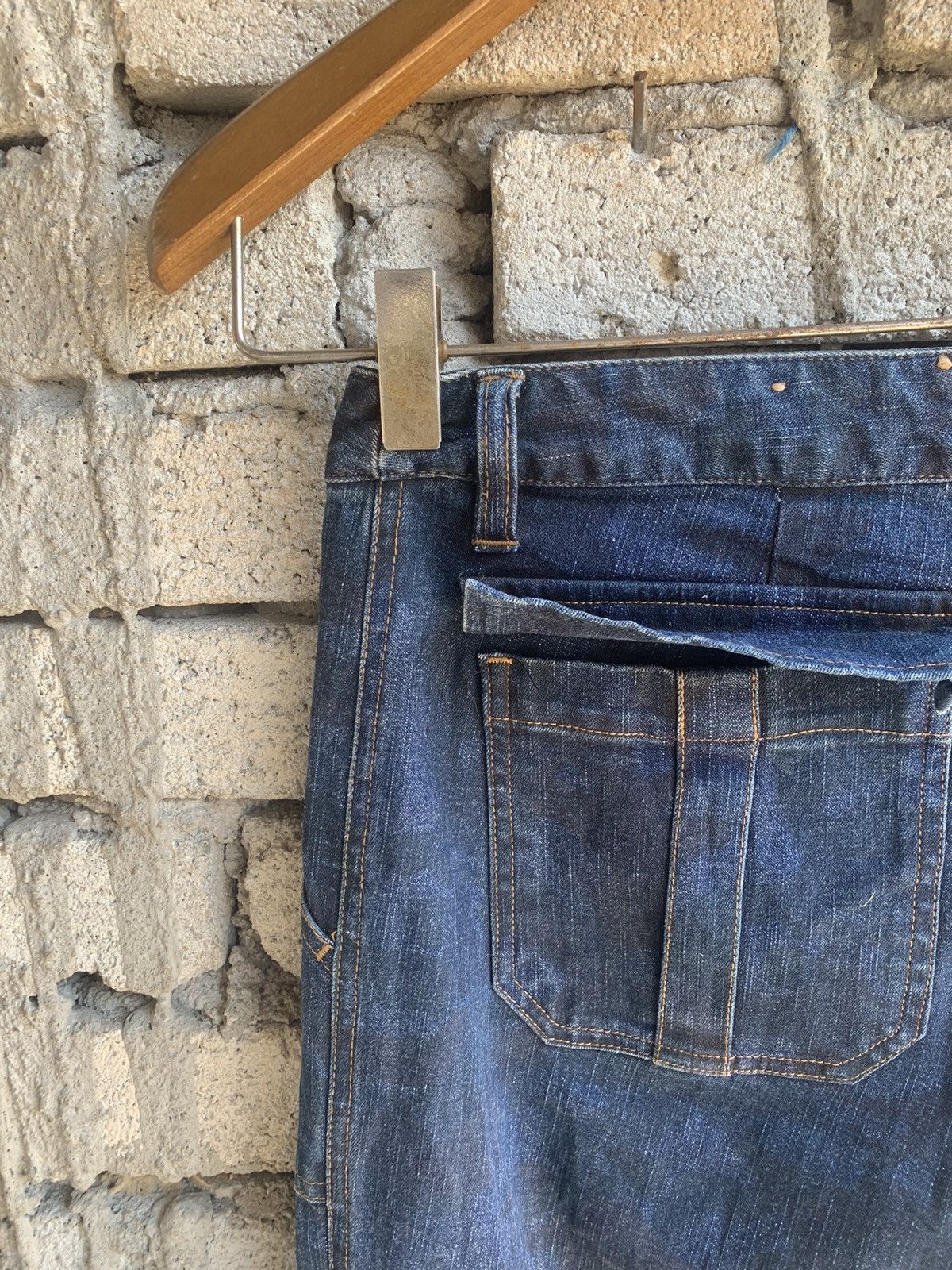 Japanese Brand Vintage Japanese Cargo Camo Jeans Size US 30 / EU 46 - 12 Thumbnail