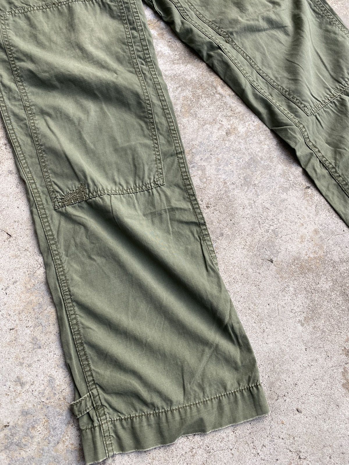 Vintage Polo Ralph Lauren Double Knee Distressed Pants Size US 32 / EU 48 - 6 Thumbnail