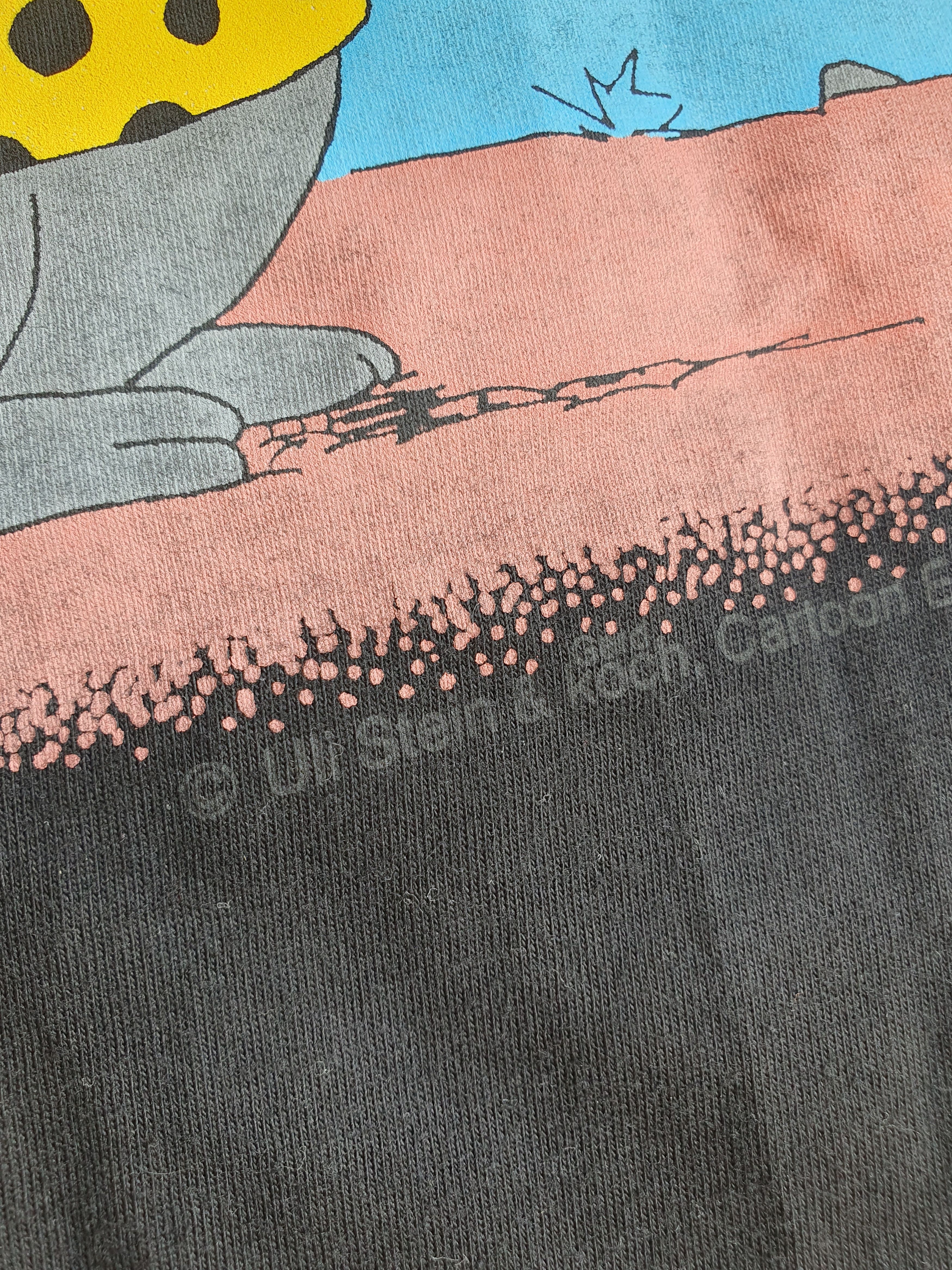 Anime Uli Stein & Koch Cartoon Germany Vintage t-shirt sz XL Size US XL / EU 56 / 4 - 2 Thumbnail