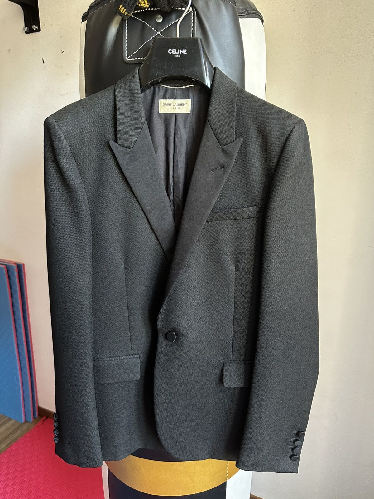 Saint Laurent Paris [52] *NEW* FW13 Le Smoking runway blazer Size 52R - 1 Thumbnail