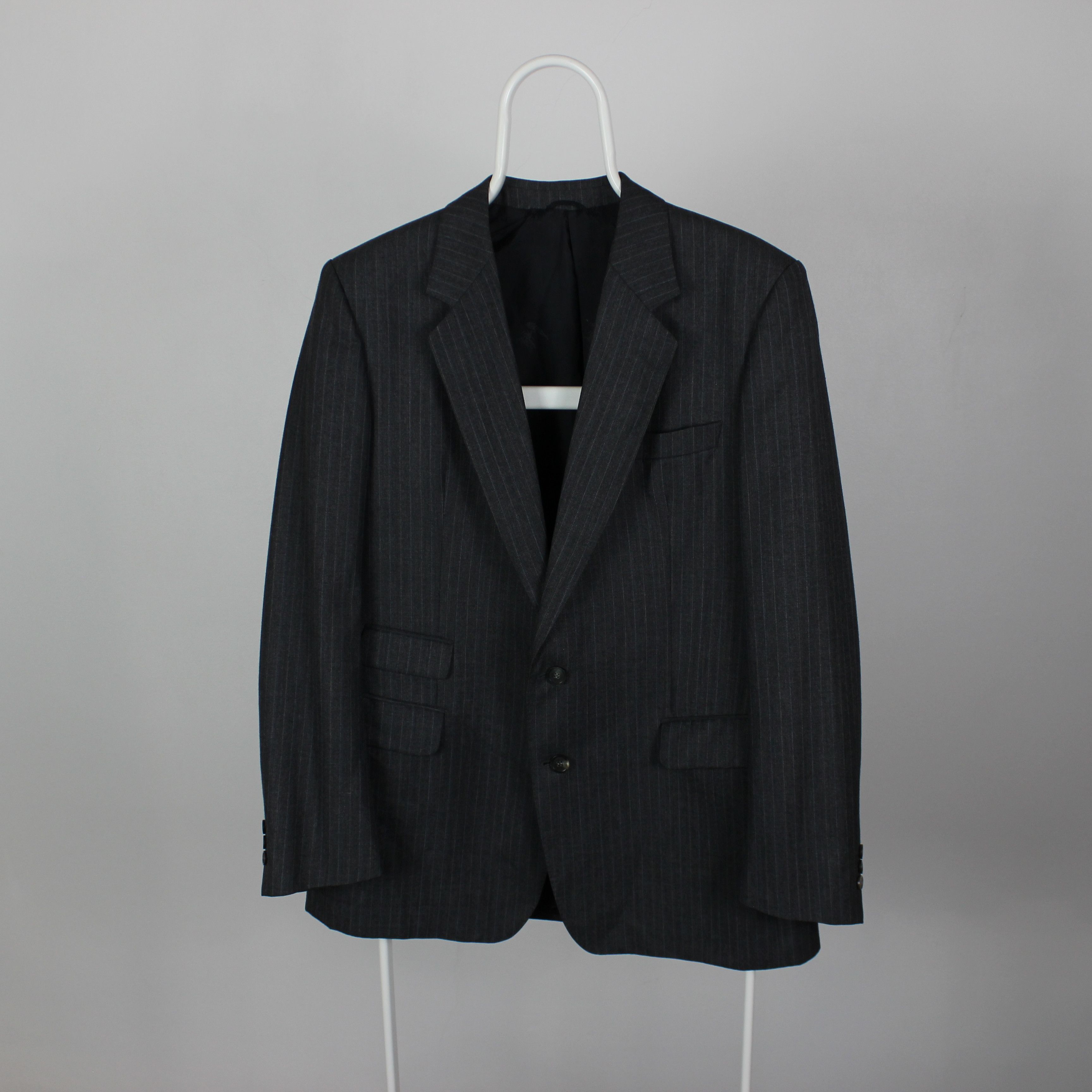 Burberry Burberry blazer men wool gray 54 Size 54R - 2 Thumbnail
