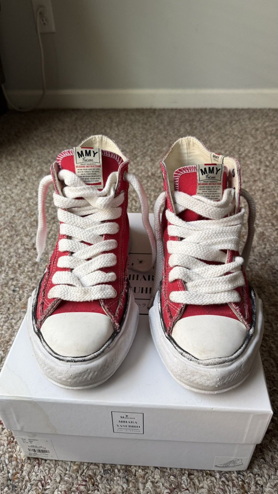 Maison MIHARA YASUHIRO High top Maison Miharas Size US 9 / EU 42 - 3 Thumbnail