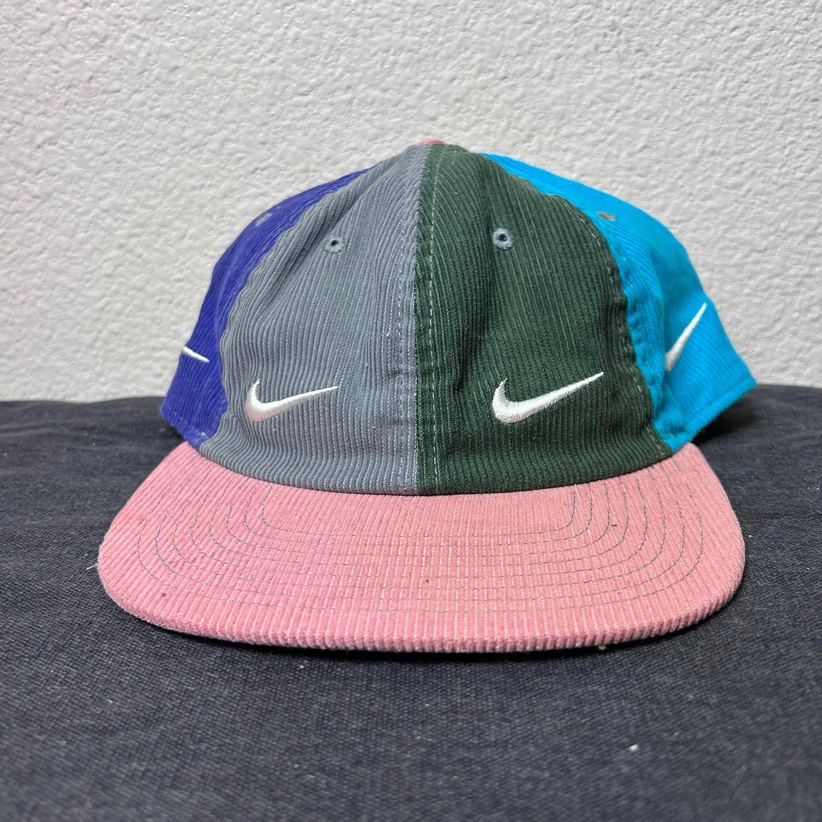 Nike Nike x Sean Wotherspoon Colorblock Corduroy Hat Size ONE SIZE - 1 Thumbnail