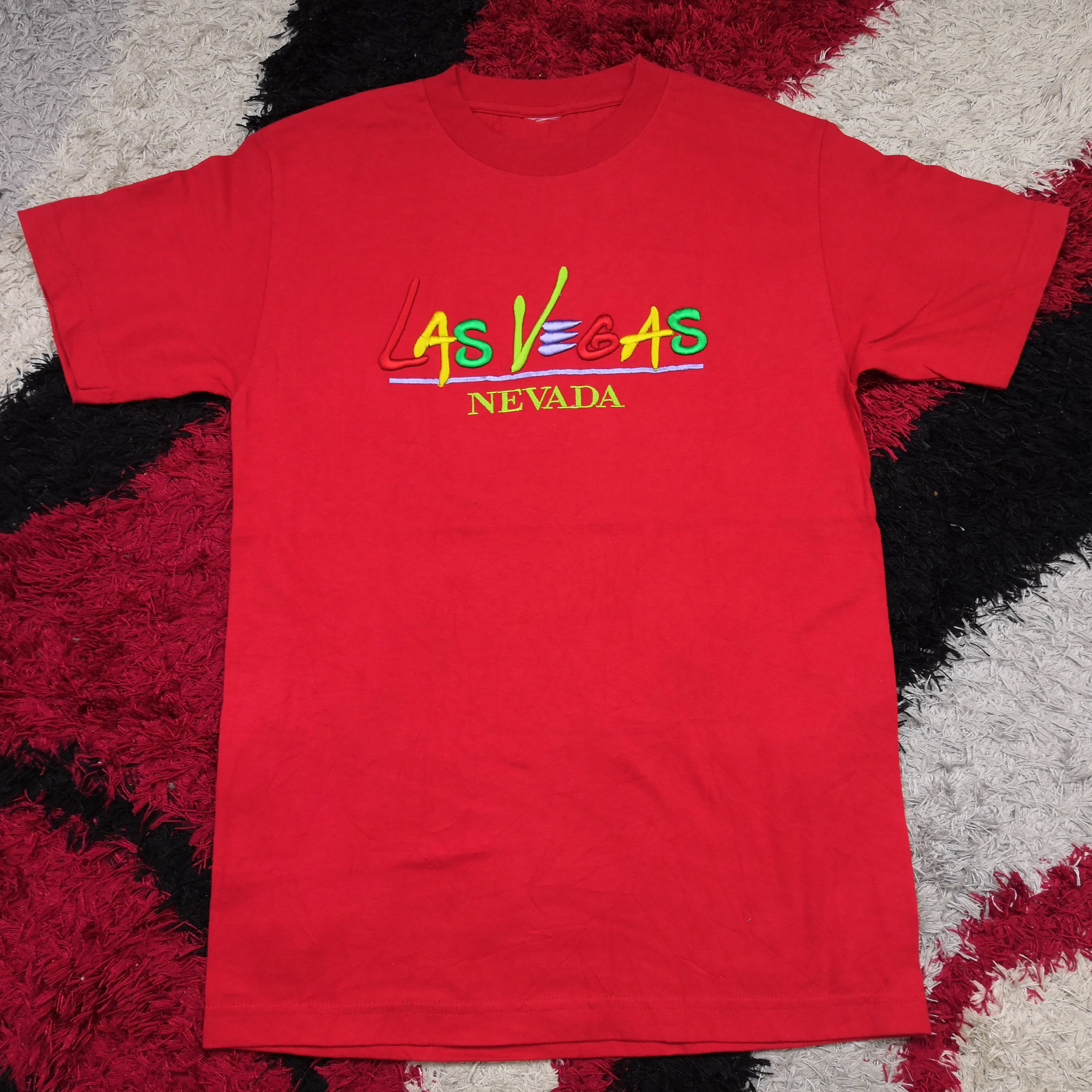 Vintage Vintage 90s Las Vegas Nevada T-Shirt Crewneck Tees Size US S / EU 44-46 / 1 - 2 Thumbnail