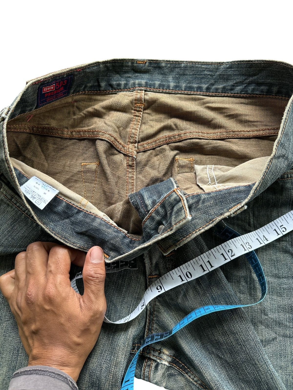 Kapital Vintage Edwin 503 34x41 . Size US 34 / EU 50 - 6 Thumbnail