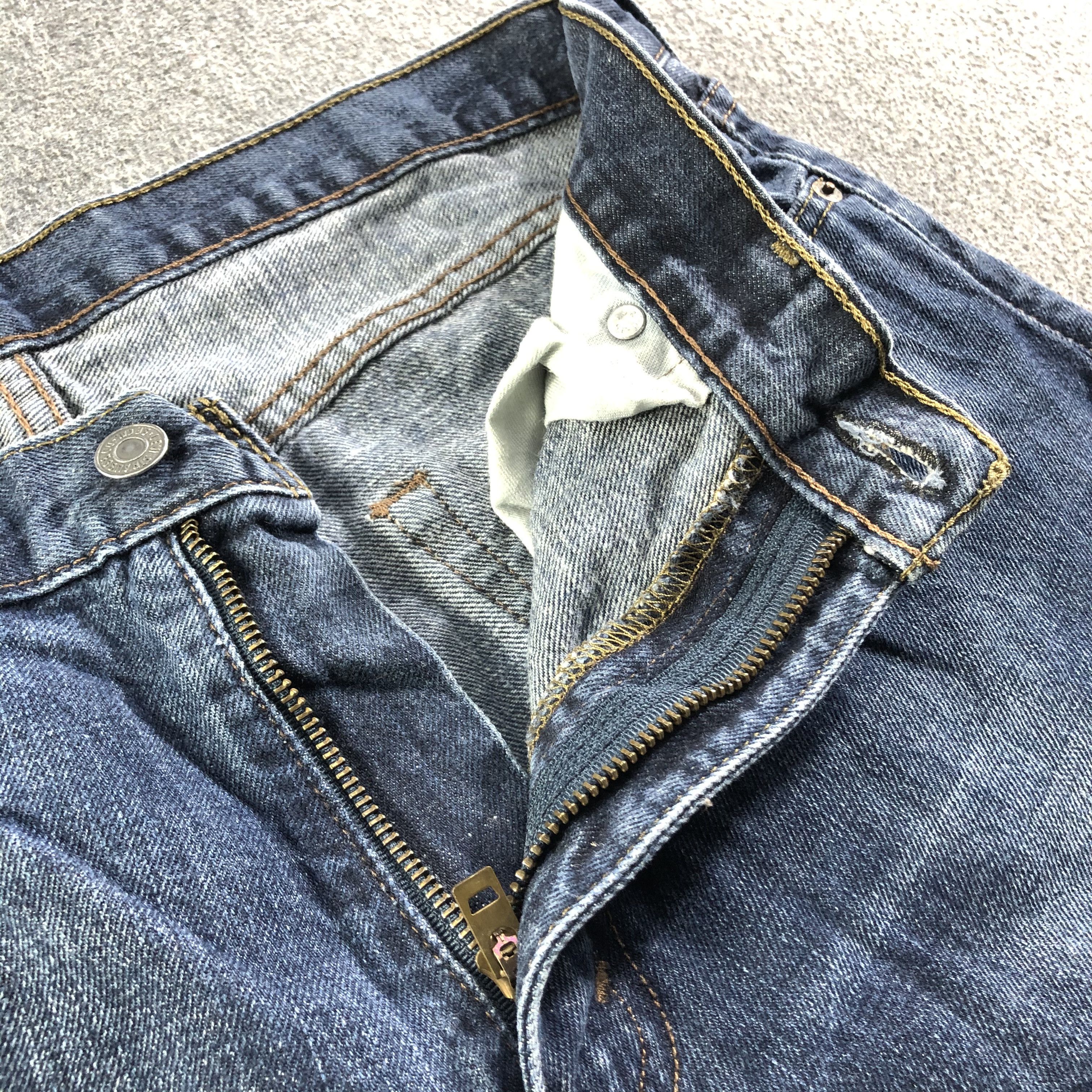 Levi's Vintage Blue Wash Levis 541 Jeans-J3524 Size US 35 - 7 Thumbnail