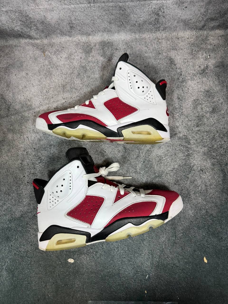 Jordan Brand Size 9.5 | Jordan 6 Carmine No Box | Pre-Owned Size US 9.5 / EU 42-43 - 6 Thumbnail