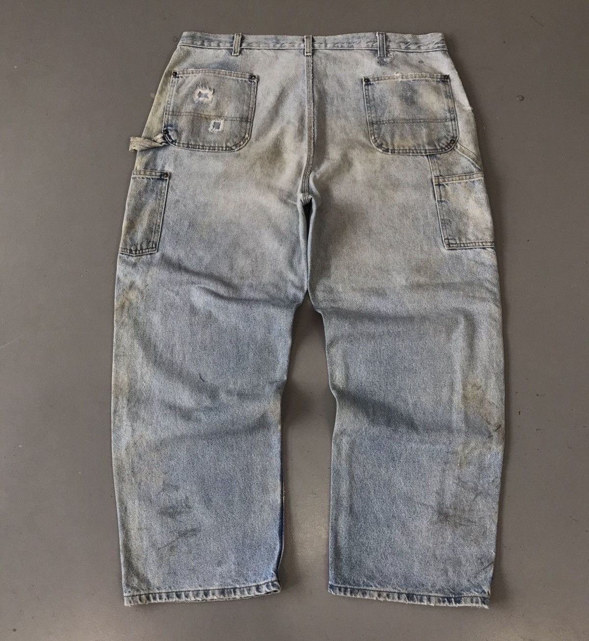 Carhartt Vintage carhartt b136 dst double knee denim Size US 43 - 2 Thumbnail