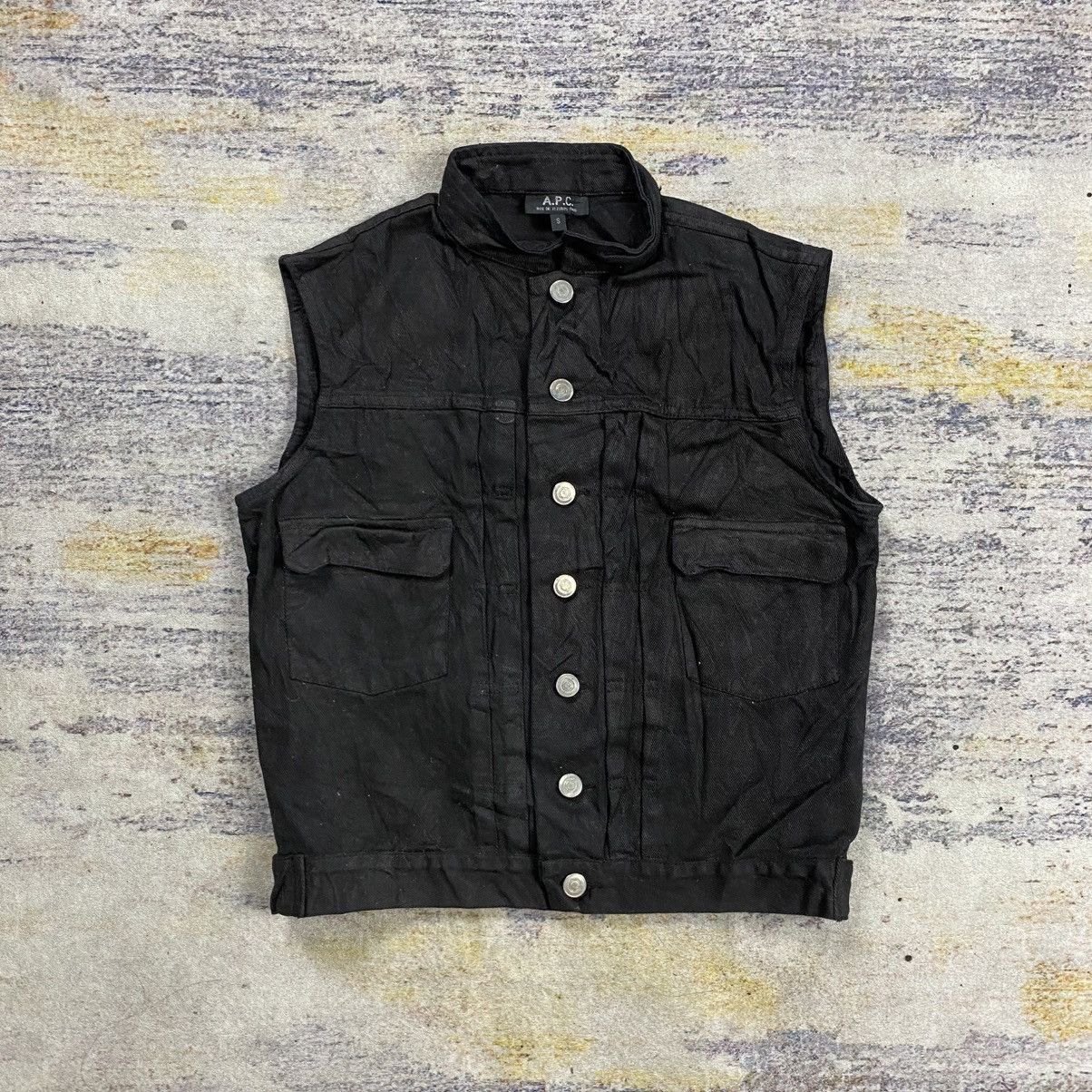 A.P.C. A.p.c. denim vest Size US S / EU 44-46 / 1 - 1 Thumbnail