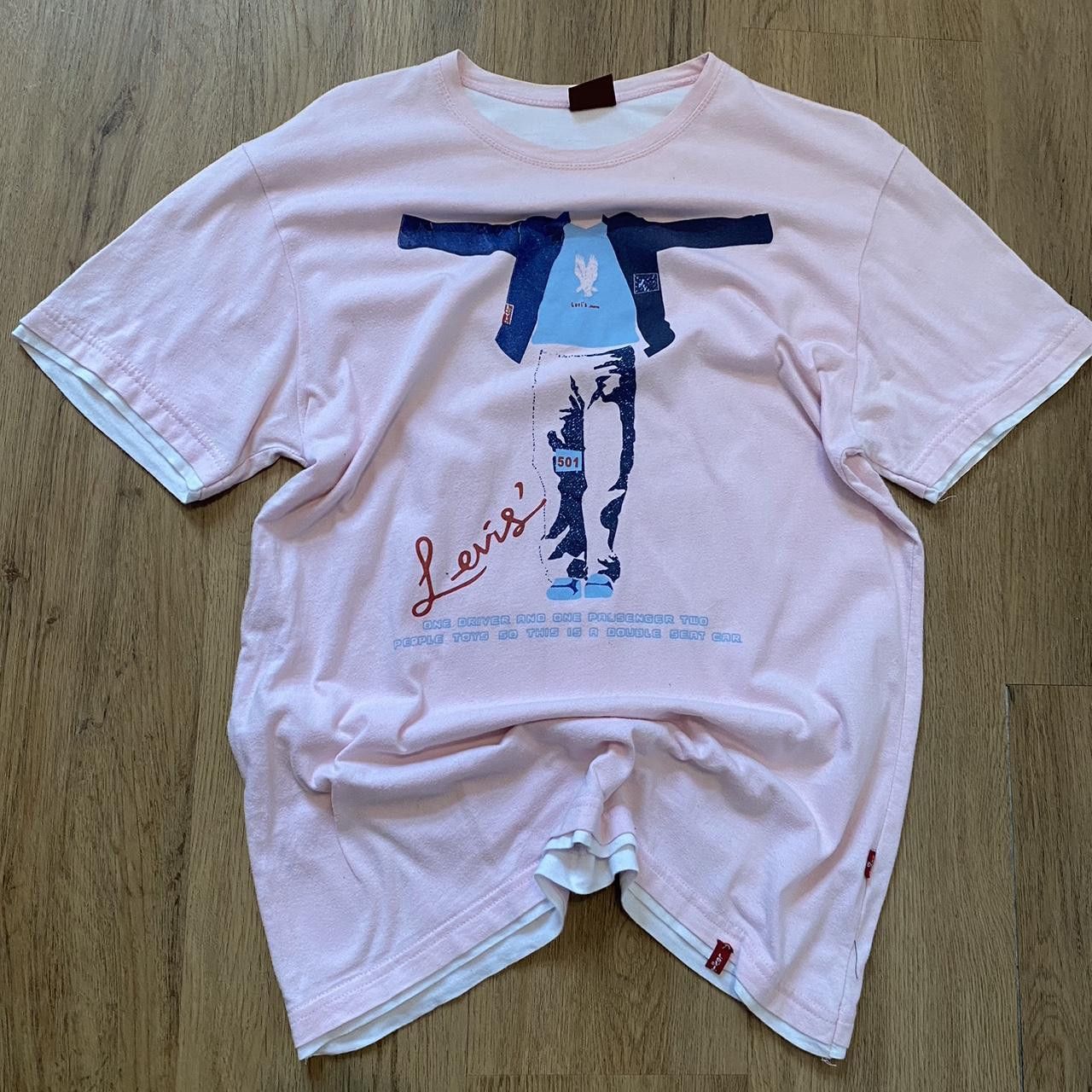 Levi's Super soft and comfy pink t shirt #tshirts Levis Size US L / EU 52-54 / 3 - 2 Thumbnail