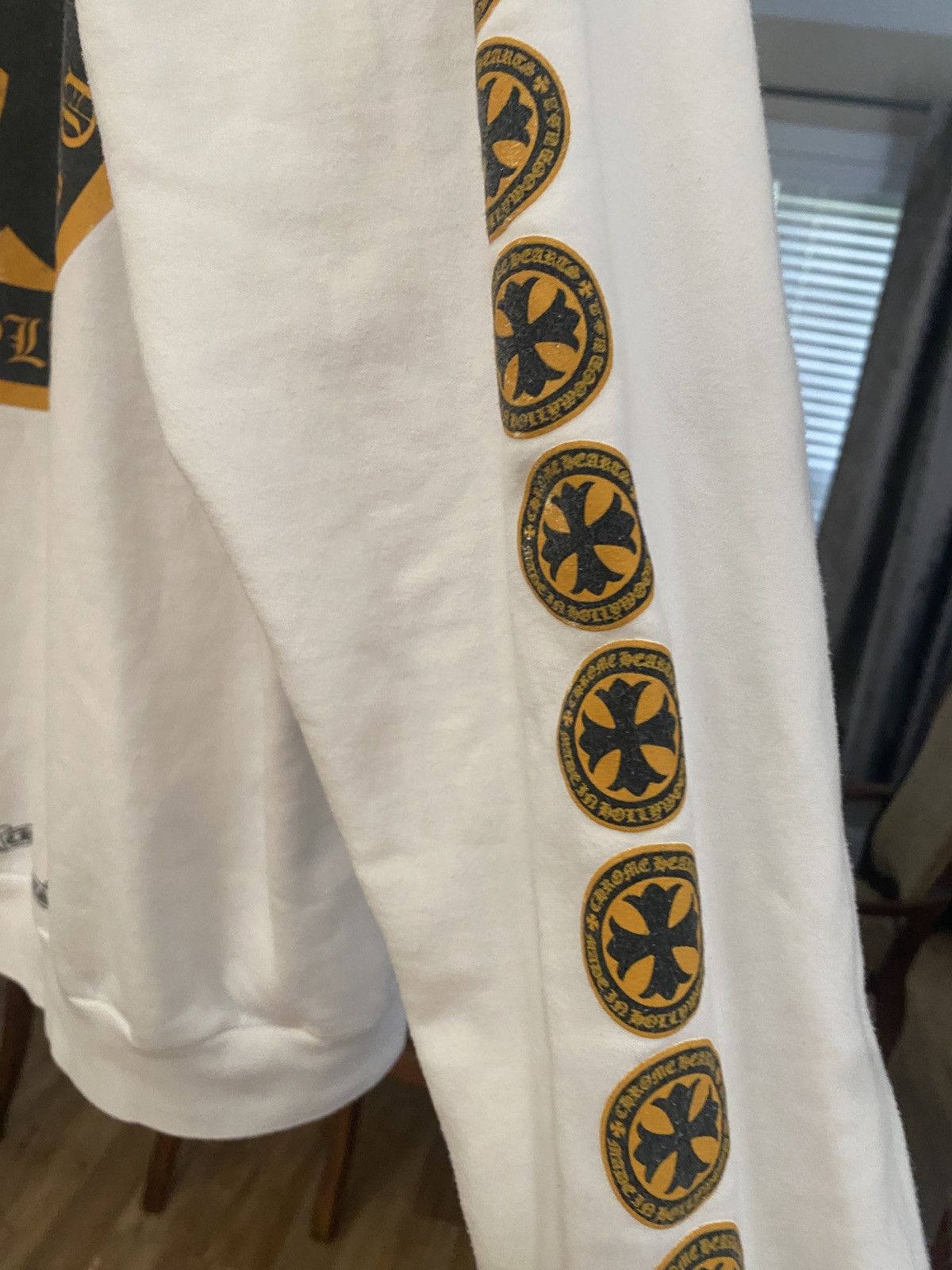 Chrome Hearts Chrome Hearts Yellow Cross Hoodie Size US M / EU 48-50 / 2 - 3 Thumbnail