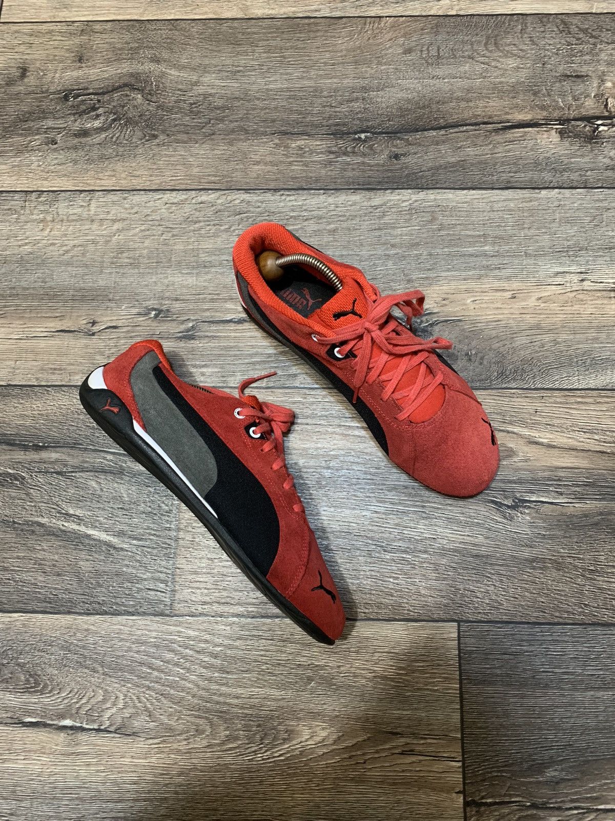 Puma × Vintage Vintage Puma SeedCat Red Suede Sneakers Size US 10 / EU 43 - 2 Thumbnail