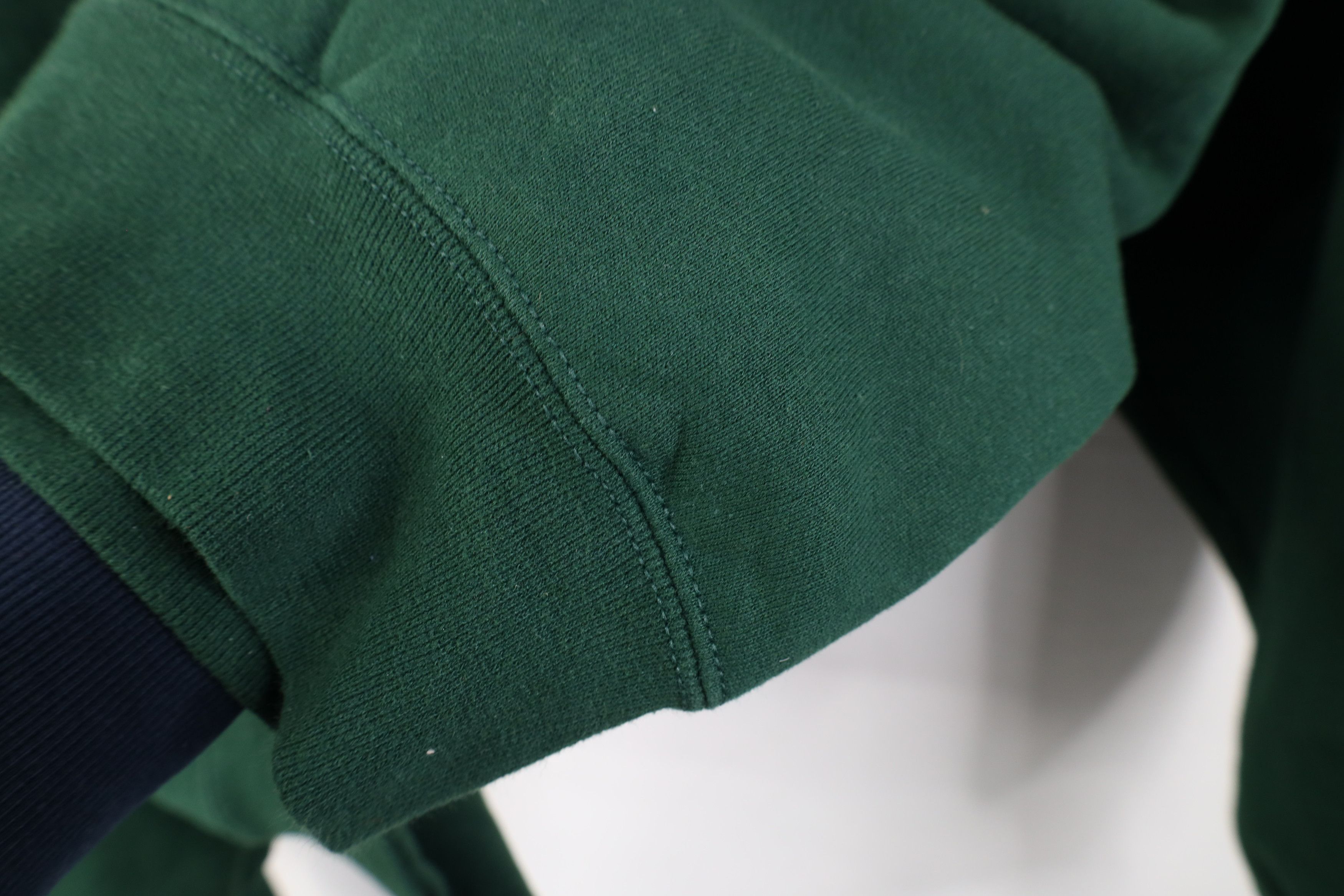 Vintage Vintage 90s Streetwear Crewneck Sweatshirt Hunter Green USA Size US XL / EU 56 / 4 - 4 Thumbnail