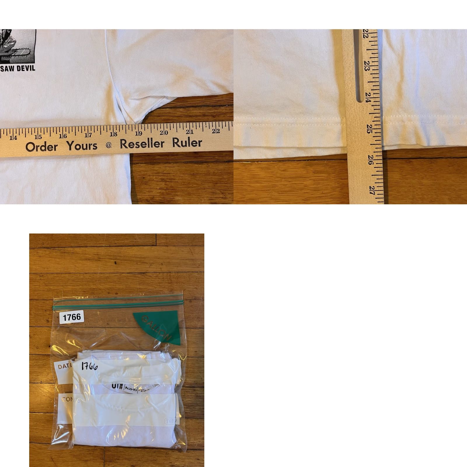 Uniqlo Uniqlo Chainsaw Man The Chainsaw Devil Kosuke Kawamura Shirt Men’s XS White Size US XS / EU 42 / 0 - 8 Thumbnail