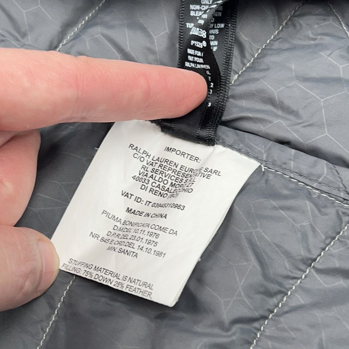 Ralph Lauren Ralph Lauren RLX Down Puffer Jacket Silver Size US L / EU 52-54 / 3 - 22 Thumbnail