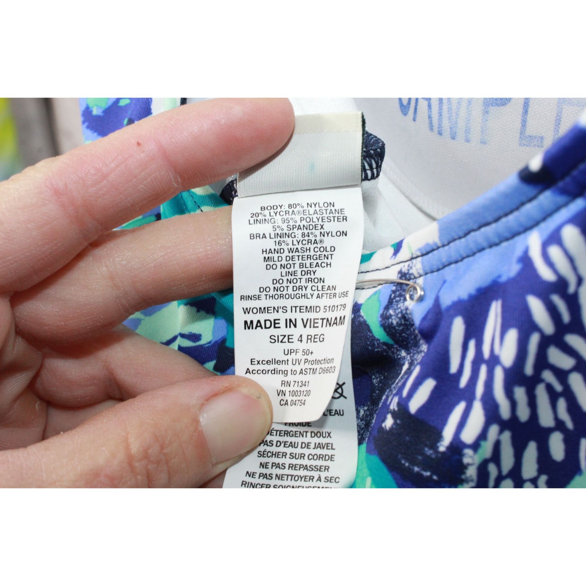 L.L. Bean × Swims LL Bean BeanSport Swimwear Scoopneck Tankini Top Print Size S / US 4 / IT 40 - 8 Thumbnail