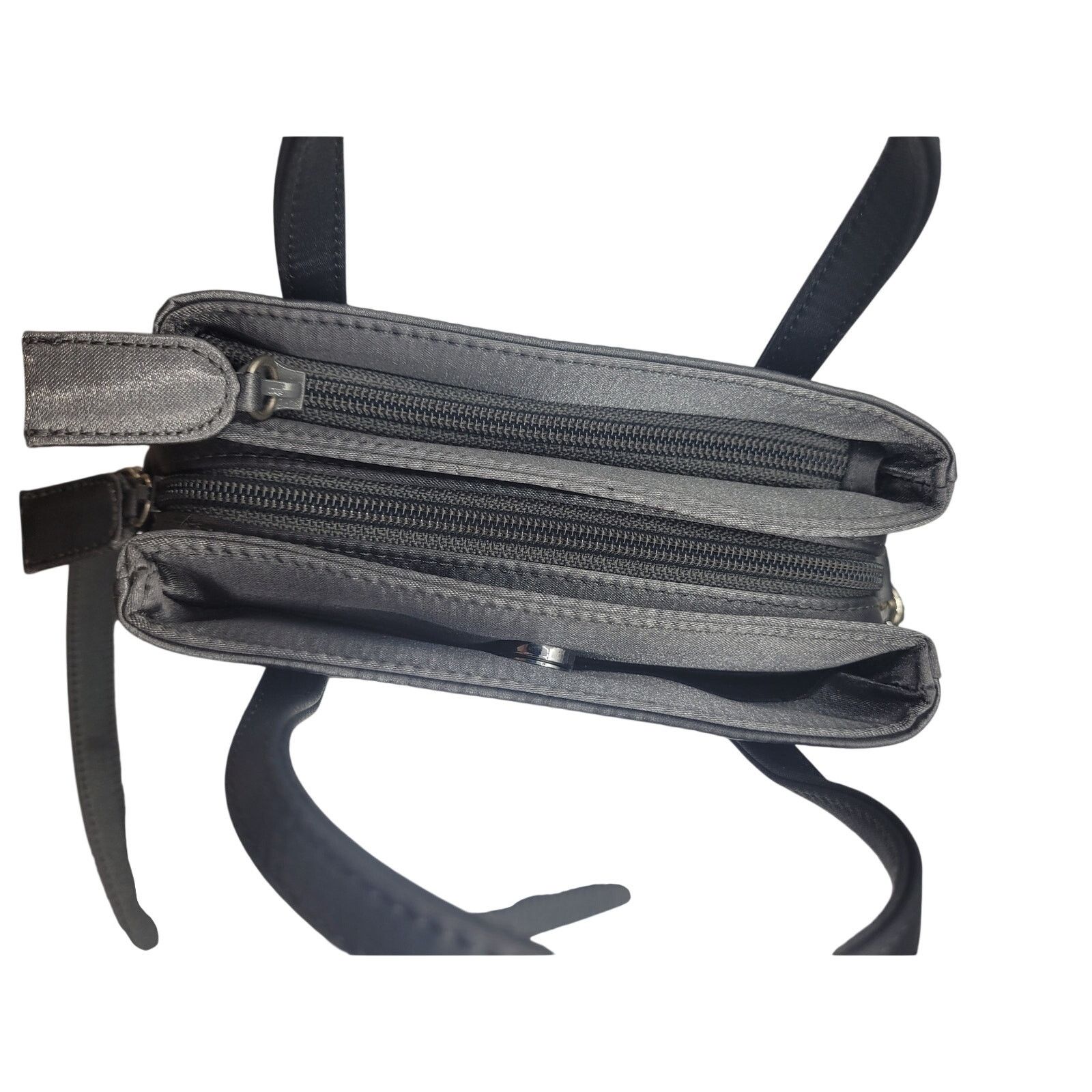 Nine West Nine West Gray Handbag Handles Shoulder strap 3 pockets Size ONE SIZE - 7 Thumbnail