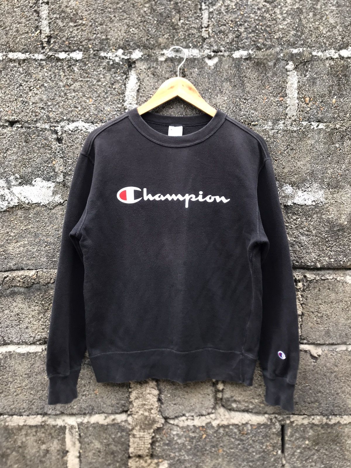 Champion × Vintage Vintage Champion Sun Faded Sweatshirt Size US M / EU 48-50 / 2 - 1 Thumbnail