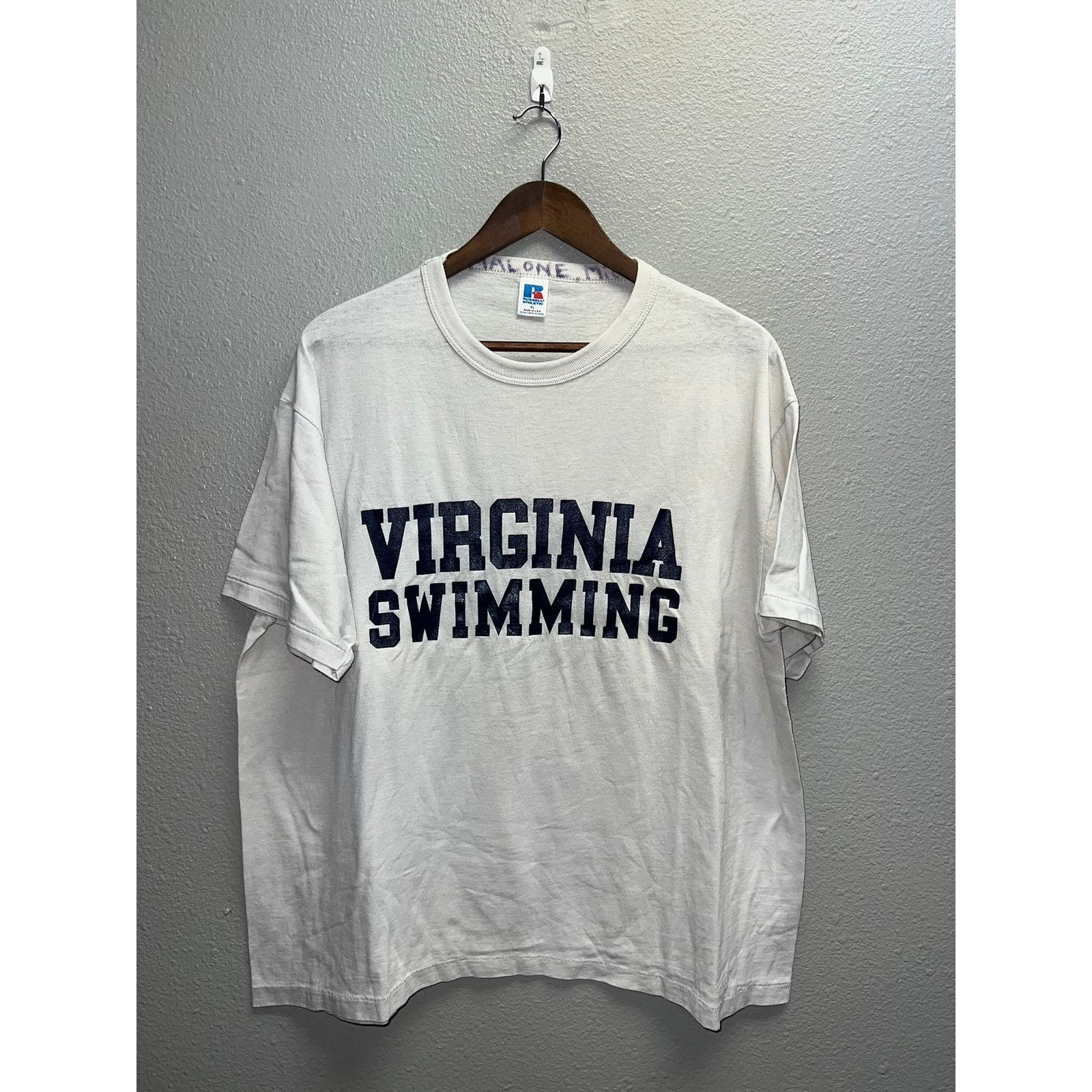 Russell Athletic Vintage Virginia Swimming Shirt College University 90s XL Size US XL / EU 56 / 4 - 1 Thumbnail