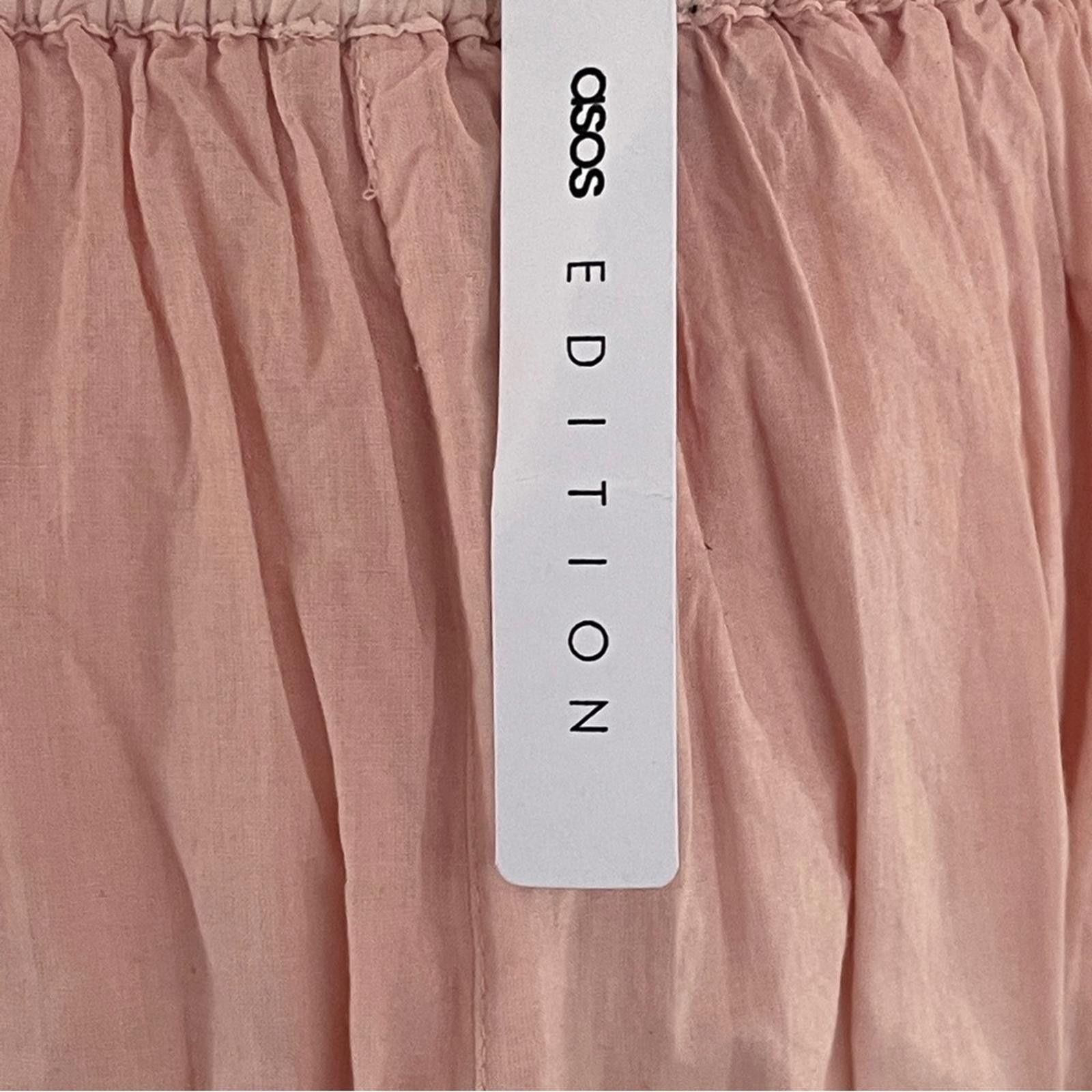 Asos ASOS High Waist Pink and Green Shorts in size 4 NWT Size 27" / US 4 / IT 40 - 4 Thumbnail