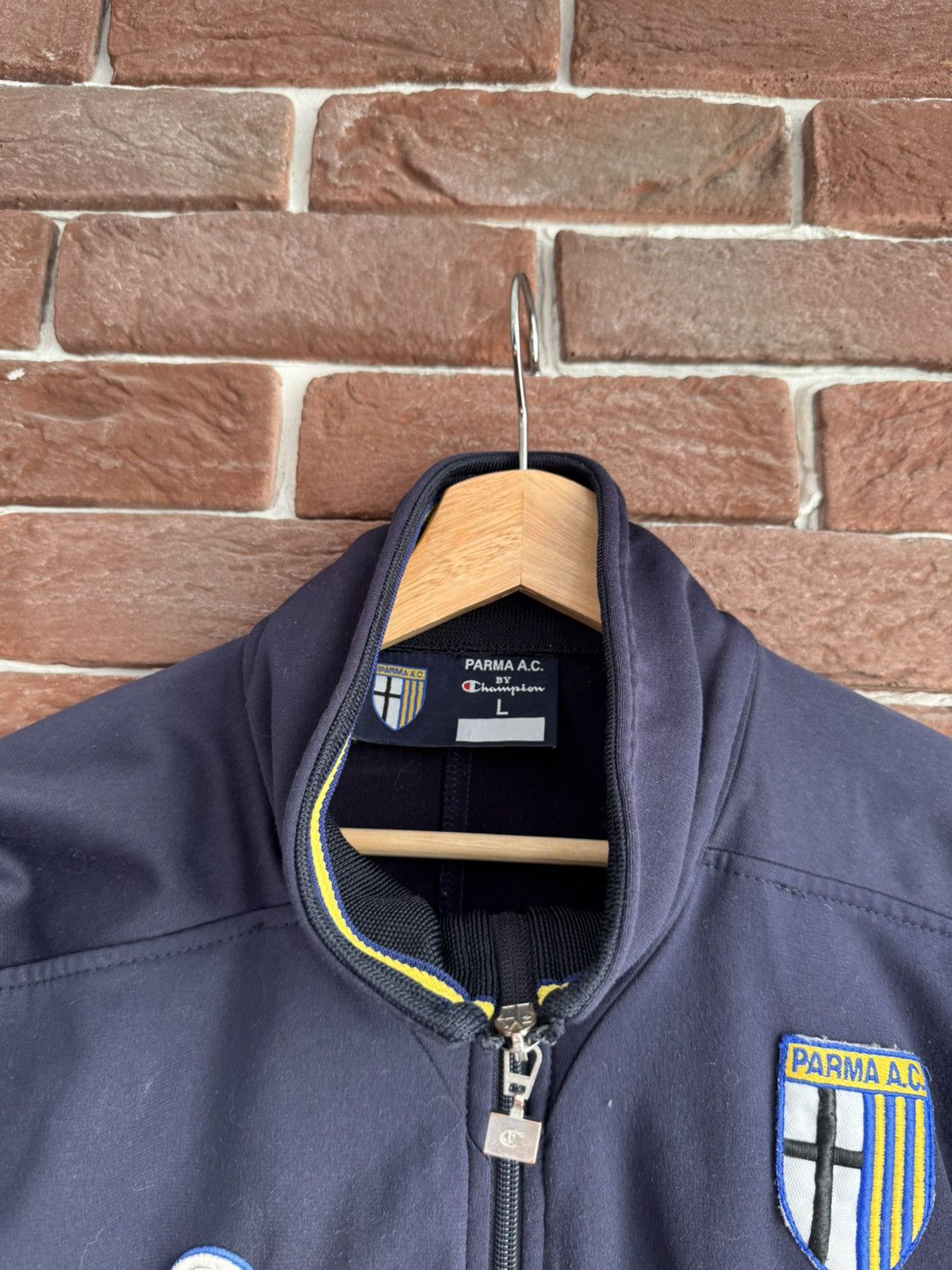 Champion Parma Track Football Jacket 2002/03 Adults L Champion Size US L / EU 52-54 / 3 - 11 Thumbnail