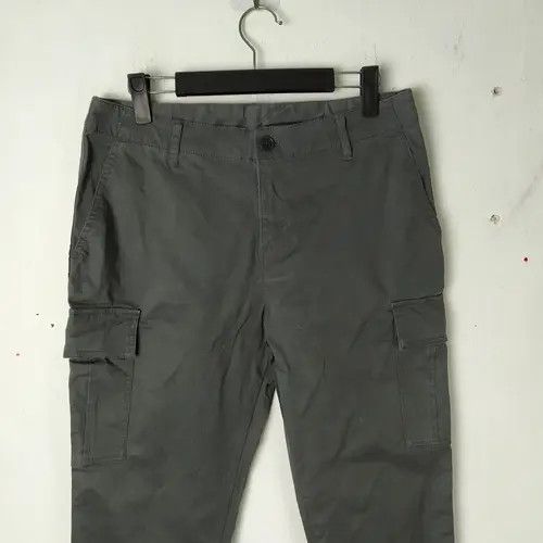 Japanese Brand × Vintage Gray Cargo Pants Size US 30 / EU 46 - 2 Thumbnail