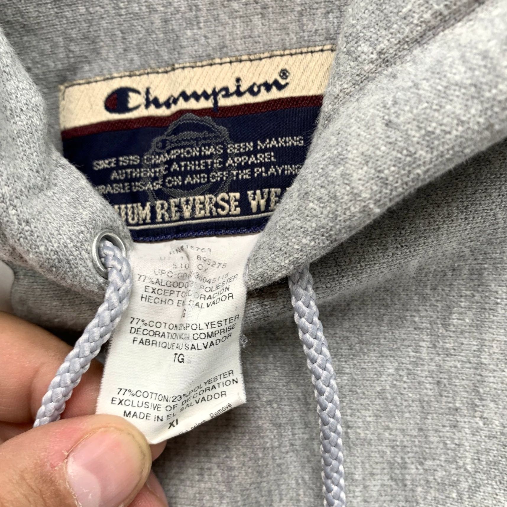 Champion Vintage Champion Reverse Weave Sweatshirt Mens XL Gray Y Wrestling Heavyweight Size US XL / EU 56 / 4 - 6 Thumbnail