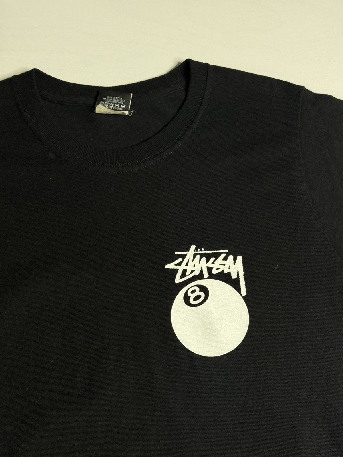 Stussy Stussy 8-Ball Logo Tee “Black” [M] PREOWNED Size US M / EU 48-50 / 2 - 3 Thumbnail