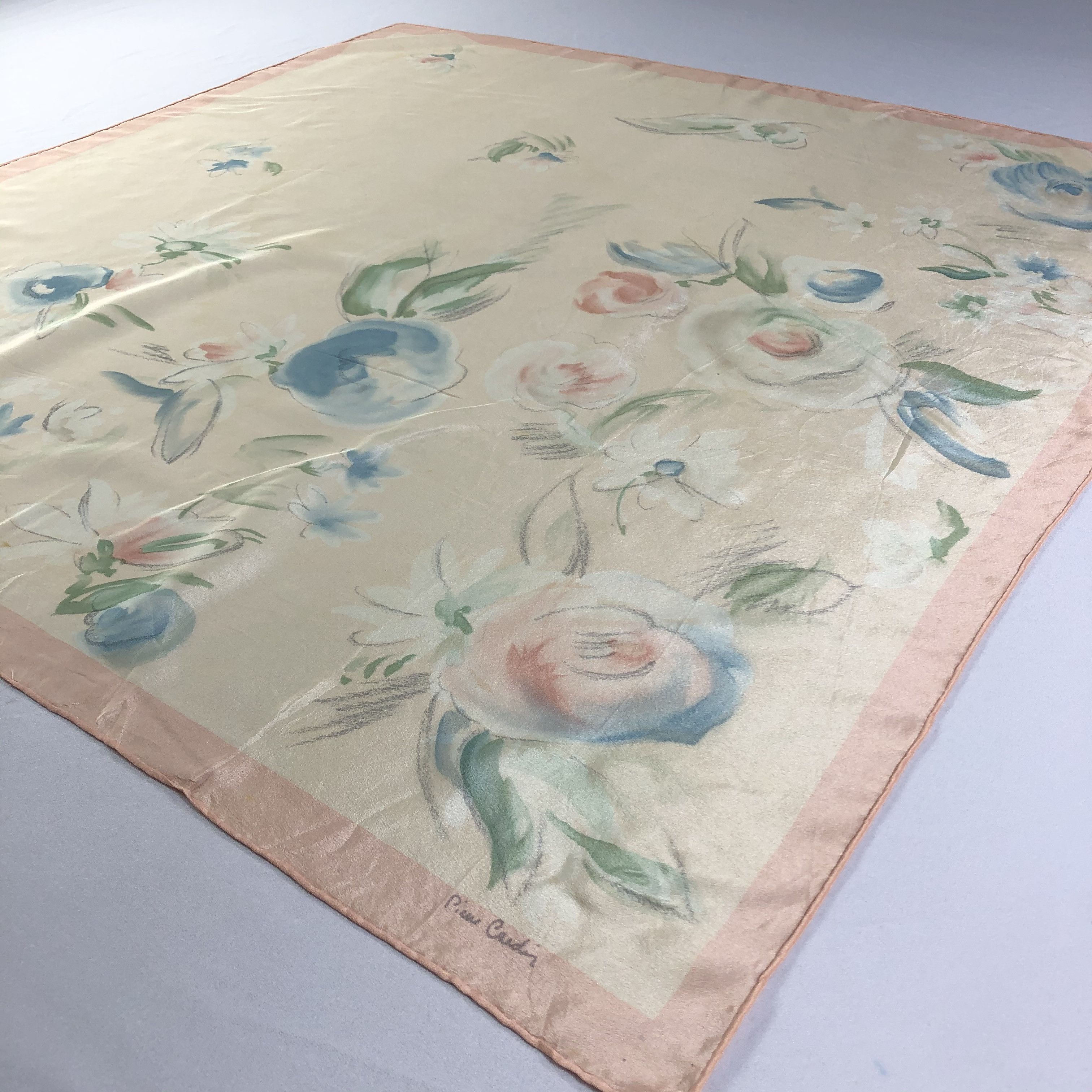Pierre Cardin × Vintage Vintage Pierre Cardin Silk Scarf Size ONE SIZE - 3 Thumbnail