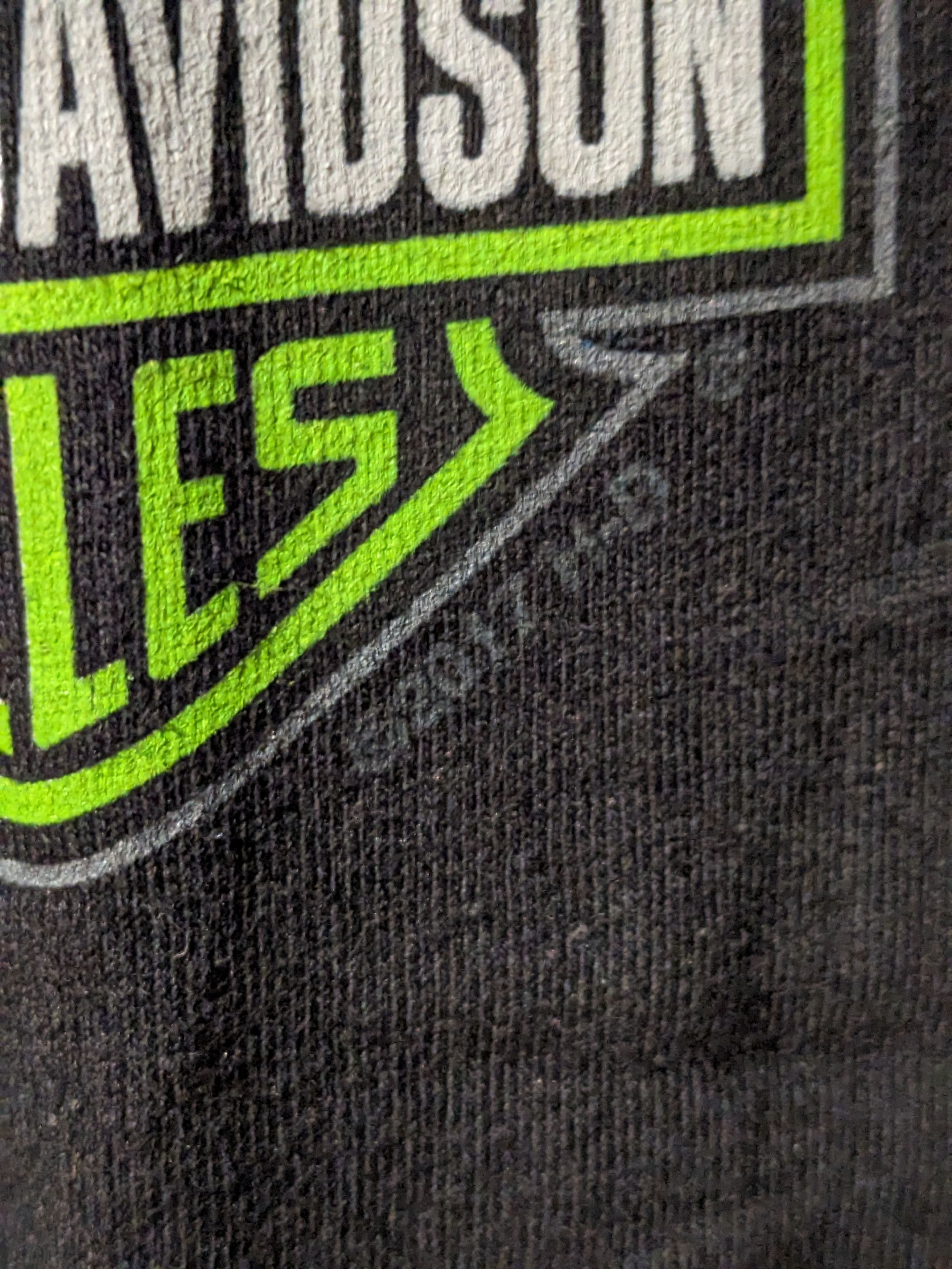 Harley Davidson × Vintage Vintage 2017 Harley Davidson Motorcycle Frankenstein T-Shirt Size US L / EU 52-54 / 3 - 3 Thumbnail