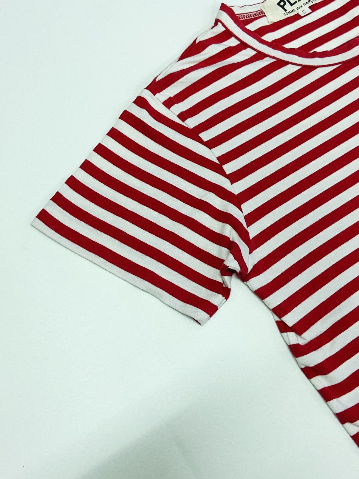 Comme des Garcons COMME DES GARCONS PLAY STRIPE TEE Size US S / EU 44-46 / 1 - 6 Thumbnail
