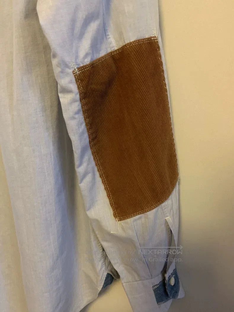Junya Watanabe Junya Watanabe Patchwork Button-Up Shirt. Size US M / EU 48-50 / 2 - 9 Thumbnail