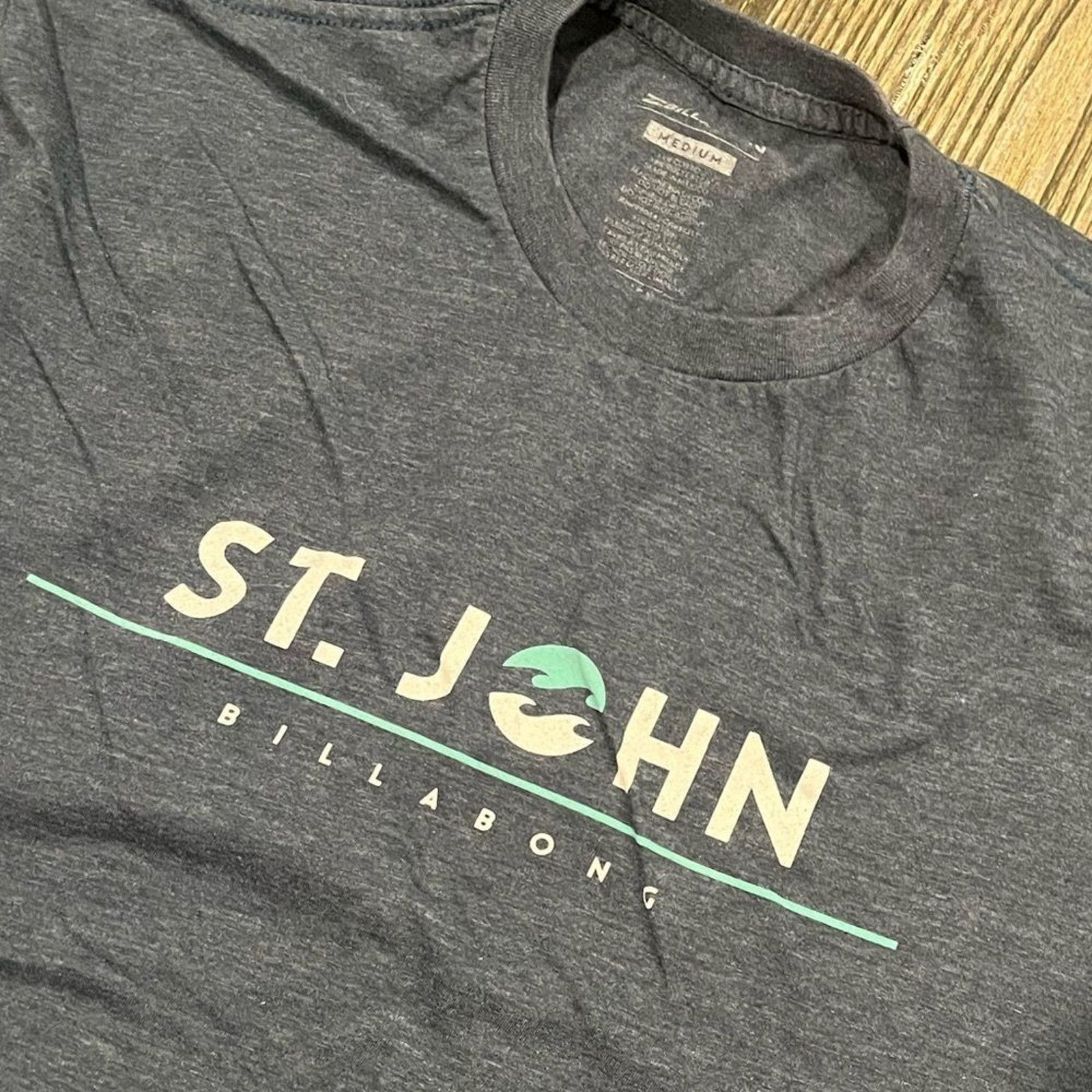 Billabong Billabong St. John Print T-Shirt Short Sleeve Crewneck Sz M Size US M / EU 48-50 / 2 - 2 Thumbnail